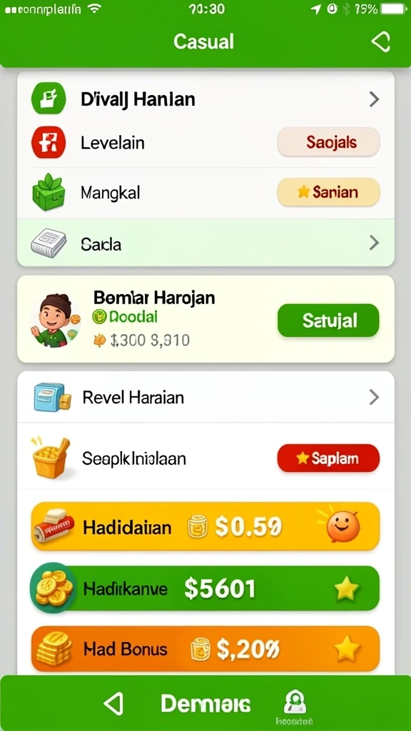 4p4p - Tampilan antarmuka yang ramah pengguna.