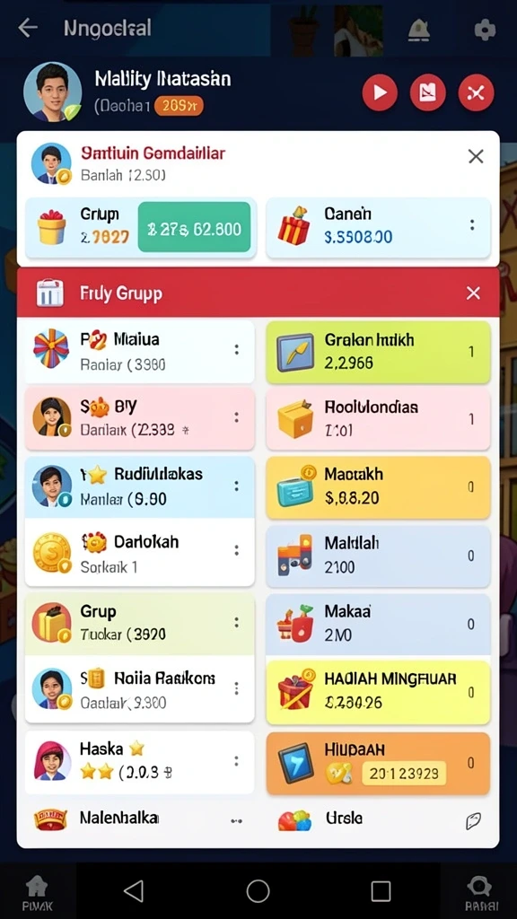 55rt - Tampilan antarmuka yang intuitif dan mudah digunakan.