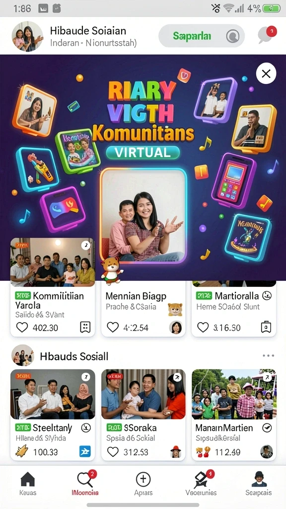 juarago - Tampilan utama aplikasi JUARAGO yang menarik.
