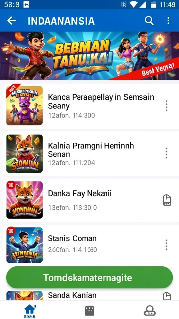 rejeki - Momen kemenangan yang mendebarkan dan seru.